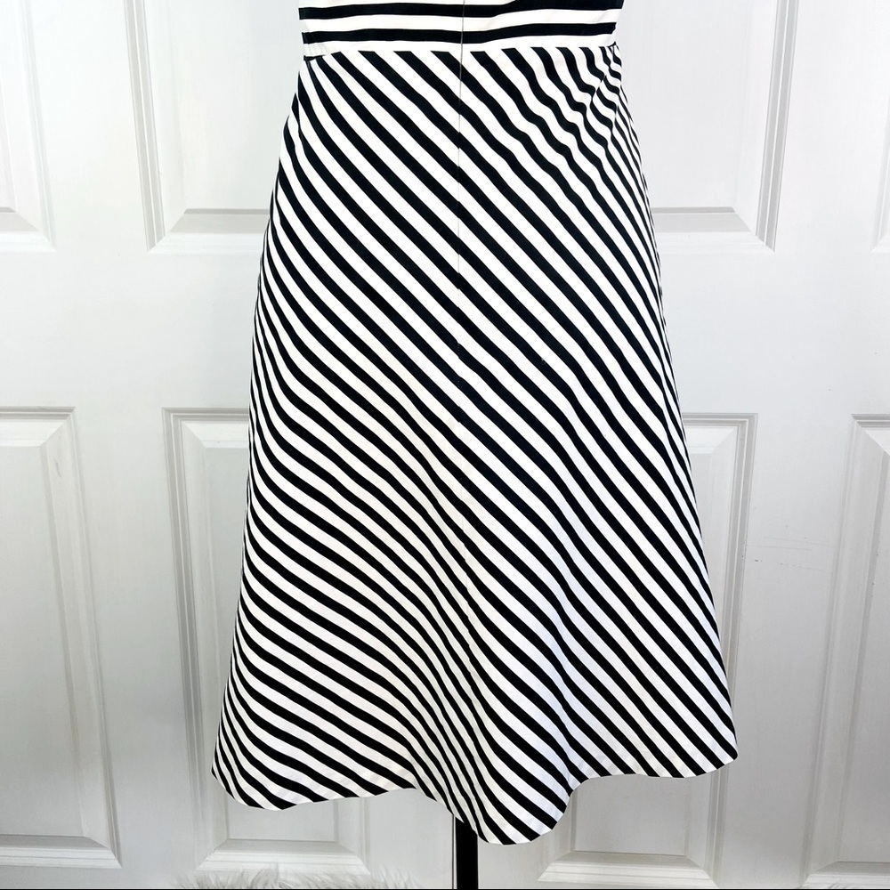 White House Black Market Striped Dress – Effortless Elegance & Chic Style - Picture 8 of 11